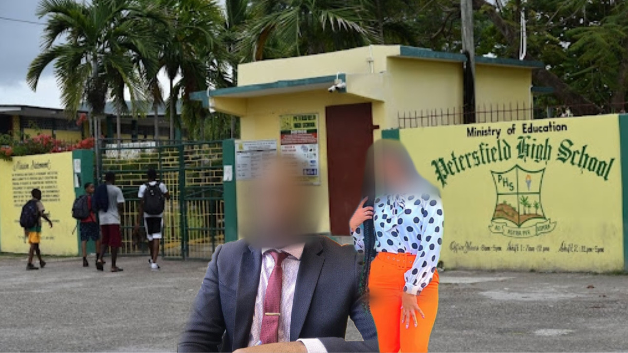 Two teachers caught on camera at Petersfield high school | Carib Loop