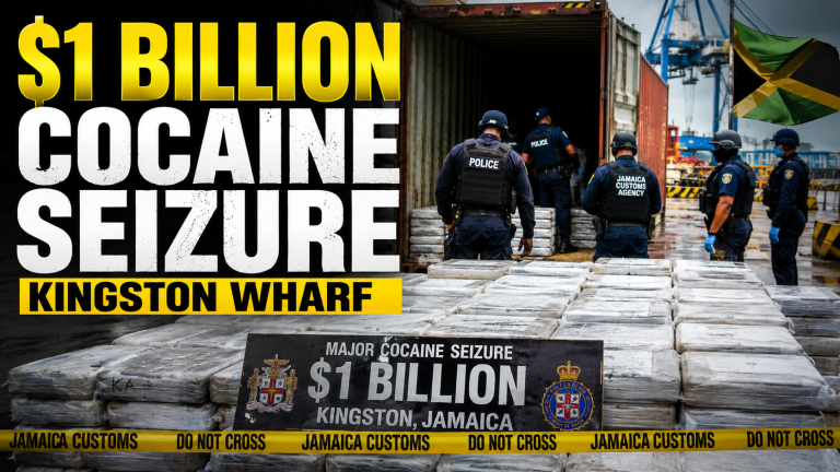 $1 Billion cocaine seizure triggers major probe at Kingston Container Terminal